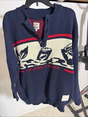 Island Creek Henley Sweater x Dinner Service NY